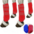 thumbnail image 1 of 4pcs/set Horse Leg Protectors Horse Boots To Avoid Collision Horse Gaiters Equestrian Racing Equipment Diving Materials, 1 of 8