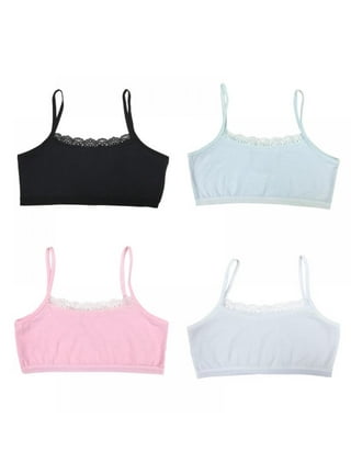 Girls Strapless Bandeau Bra - Girls Training Bras for Teens. Sports Bra  8-14 Age. Wireless Seamless Bra. 4 Pack Pattern 3 : : Clothing,  Shoes & Accessories