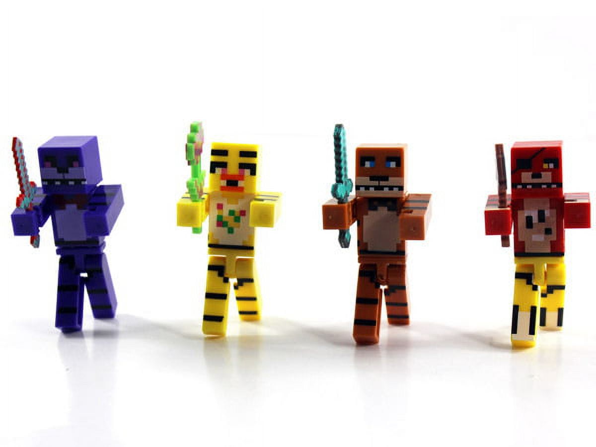 4pcs set Model Five Nights At Freddy s Block Fnaf Foxy Action