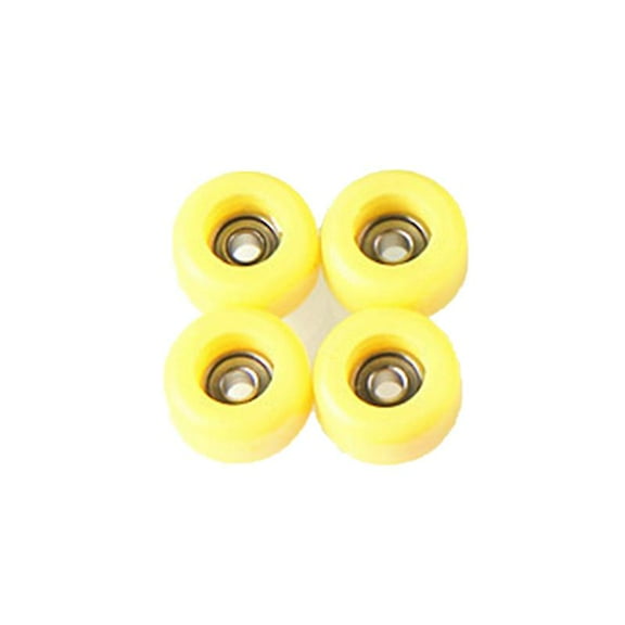 4pcs/set Pu+metal Urethane Cnc Bearing Wheel For Wooden Fingerboard Wheels
