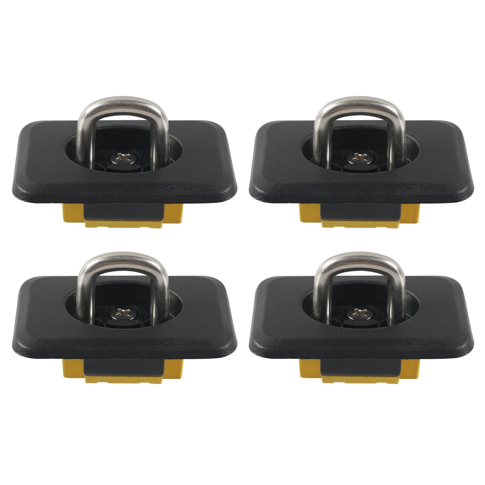 Retractable Rig Points 4pcs/set Retractable Rings Tie Down Anchors Heavy Duty Retractable ...