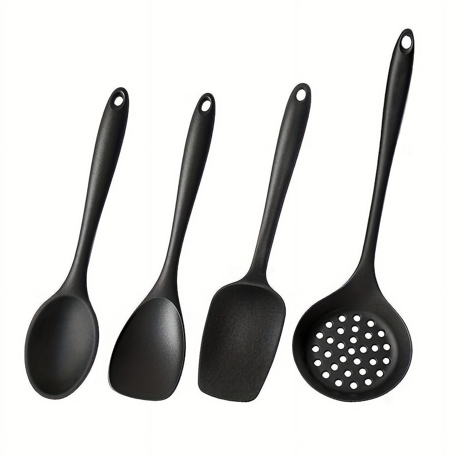 4pcs/set, Silicone Cooking Tools Utensils Set, Durable, HeatResistant