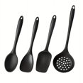 4pcs/set, Silicone Cooking Tools Utensils Set, Durable, HeatResistant