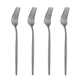 thumbnail image 1 of 4pcs stainless steel creative western tablewareblack fork, 1 of 5