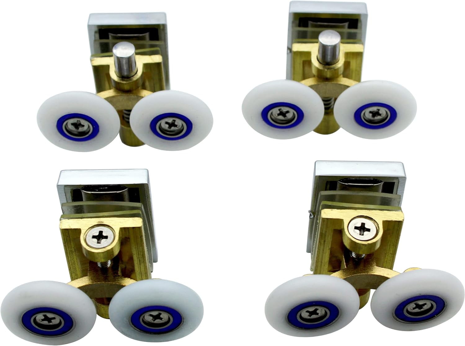 4pcs x Shower Door Rollers,Roller Diameter for The Bathroom Pan Glass ...