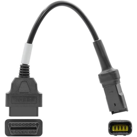 4pin 4 pin Ducati OBD Motor Cable obd2 obdii Motorcycle Adapter Engine Fault Diagnosis and Detector Fits for 4pin Motorcycles usd for Ducati Multistrada Motorrad