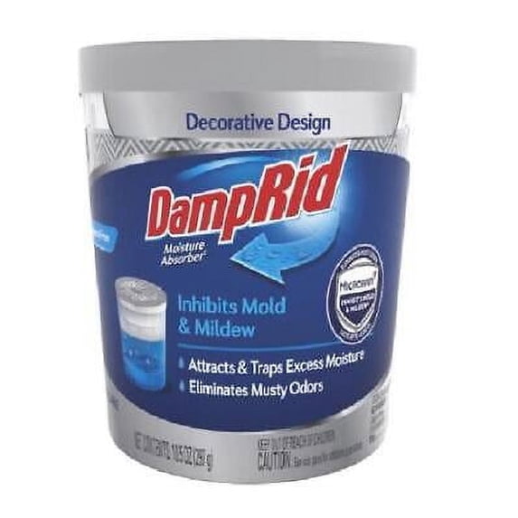 4pk DampRid FG01FFESB Fragrance Free Moisture Absorber