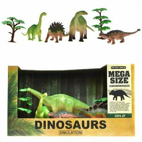 4pk Dinosaur in Box
