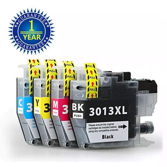 4pk LC3013 LC3011 Ink Cartridges for Brother MFC-J497DW J491DW MFC-J895DW J690DW