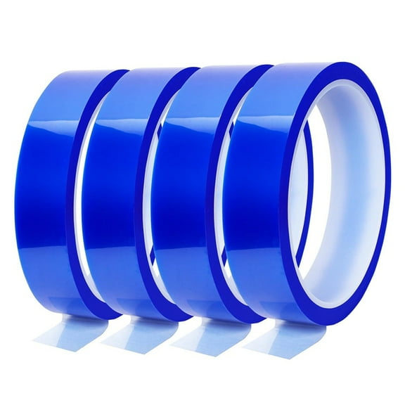 4rolls Heat Tape for Sublimation 20mm X 33m for Heat HeatResistant Tape for Sublimation Adhesive He