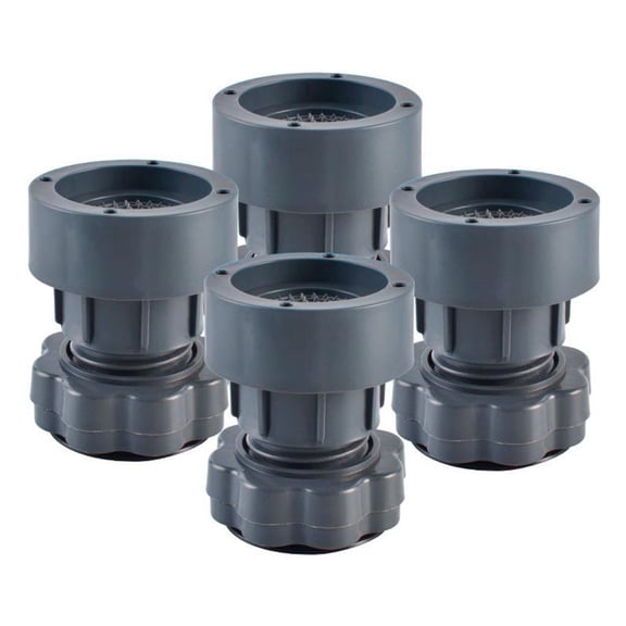 4s Mat Prevent Noise Non Slip Grip Vibration Pads for Furniture Protects Adjustable