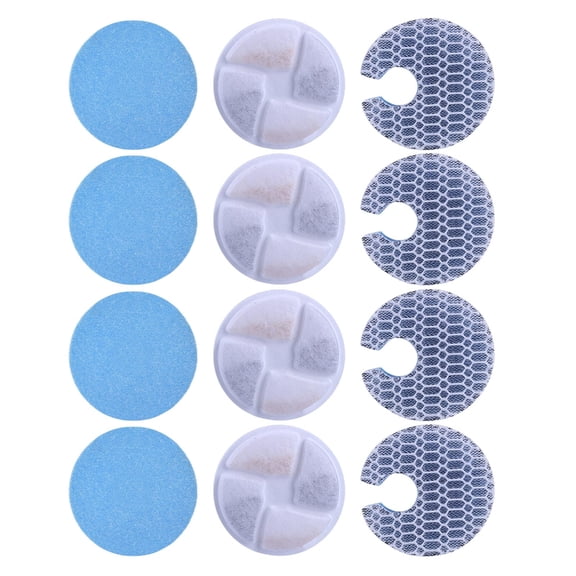 4set Drinking Fountain for Cats Fountain for Cats Filter Element Replace the Filter Activated-Carbon Drinking Fountain