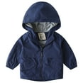 thumbnail image 1 of 4t 5t Jackets For Boys Fall Essentials Boys Girls Lightweight Breathable Raincoat Waterproof Hooded Rain Jacket Windbreaker, 1 of 4