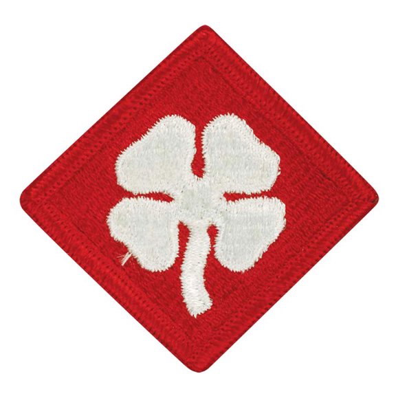 4th Army Patch Color