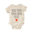 4th Baby Pregnancy Announcement - Baby Boy Girl Clothes Infant Bodysuit ...