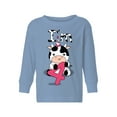 thumbnail image 1 of 4th Birthday Cow Toddler Long Sleeve Shirt I'm Four Boys Shirt Girls T-Shirt Cute Cow Four Kids T-Shirt, 1 of 4