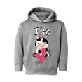 thumbnail image 1 of 4th Birthday Toddler Hoodie Cow Four Boys Girls Cute Hoodie I'm Four Cow Fleece Hooded Sweatshirt for Kids, 1 of 4