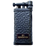 4th Generation IM Corona Old Boy Perique Black Soft Flame Pipe Lighter - 7964