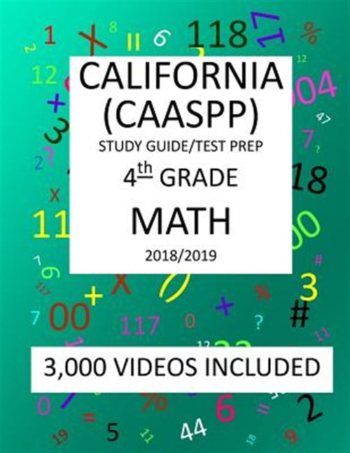 4th Grade California Caaspp, Math, Test Prep - 2019 : 4th Grade ...