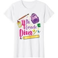 thumbnail image 1 of 4th Grade Diva Shirt First Day of School Girl Clothes Gift T-Shirt, 1 of 3