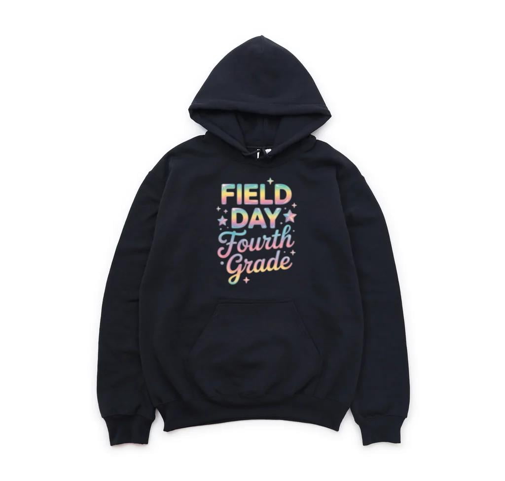 4th Grade Field Day Let Games Begin School Sports Game Day Hoodie for 4th Grade Field Day Let Games Begin School Sports Game Day Hoodie for