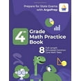 thumbnail image 1 of Pre-Owned 4th Grade Math Practice Book: 8 Full-Length Simulated Common Core Math Tests (Math Tests by ArgoPrep) Paperback, 1 of 1