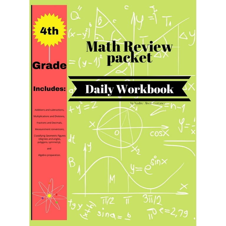 Daily Math Review Worksheets 4th Grade 4th Grade Word Problem
