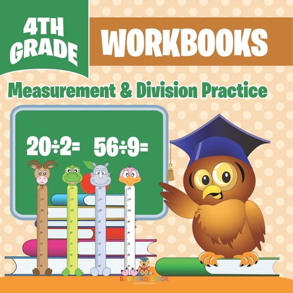 4th Grade Workbooks: Measurement & Division Practice, (Paperback)