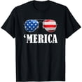 thumbnail image 1 of 4th July America Independence Day Patriot USA Mens & Womens T-Shirt, 1 of 4