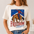 4th Of July Comfort Colors Shirt, 250 Years Of Freedom Rodeo Cowgirl ...