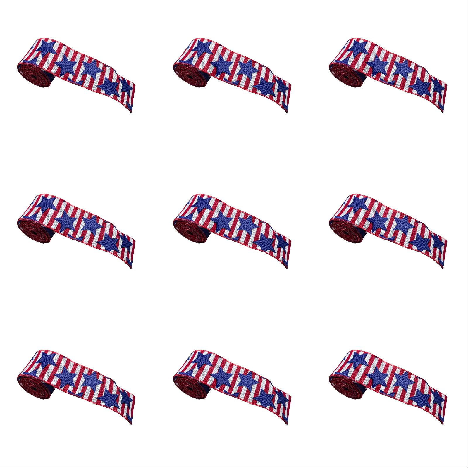 Fabbay 12-Pack Baseball Paper Lanterns - Red White Blue Patriotic Decor, 8 Inch Diameter