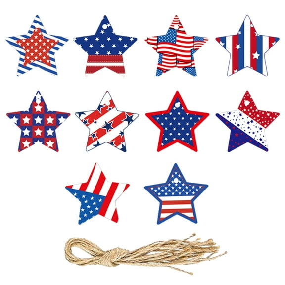 Aihimol Independence Day New Paper Glasses,Red White Blue Star Ornaments Supplies,Party Photo Booth Props Kit,Party Paper Decoration Supplies