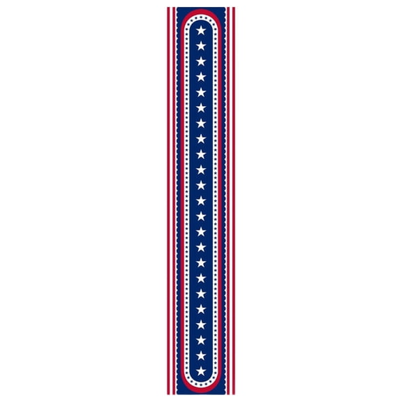 4th of July Decorations Patriotic USA Table Runner Dark Blue - Independence Day Table Decor for Home, Memorial Day Party Supplies, 250th Anniversary Accessories Indoor Outdoor,33x120cm