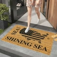 thumbnail image 1 of 4th of July Door Mat Memorial Day Door Mats Outdoor American Flag Out Door Mats for Home Entrance Non Slip Mat Welcome Home Decorations Deals of The Day for Entrance Decor 16x24In, 1 of 5