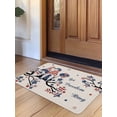 thumbnail image 1 of 4th of July Door Mat&nbsp;Indoor Outdoor Entrance,Non Slip Rug for Kitchen Bathroom Entryway Rug,Independence Day Gnomes Blue Red Star Tree Rustic Washable Doormat Floor Mat 20x31.5 Inch, 1 of 8