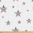 thumbnail image 1 of Ambesonne 4th of July Fabric by the Yard Upholstery, Patriotic Pattern, 10 Yards, Multicolor, 1 of 4