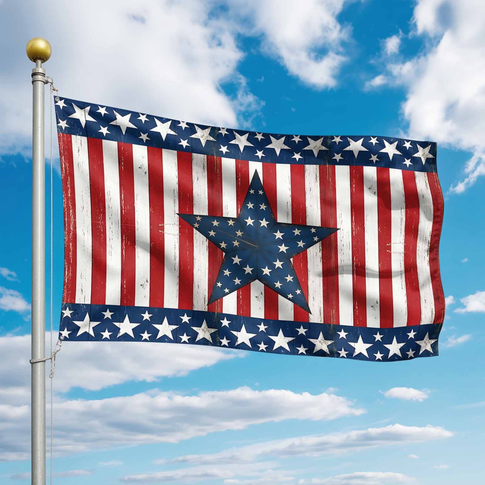 4th of July Flags for Outside 2x3 ft Patriotic USA Flag Sloth Outdoor ...