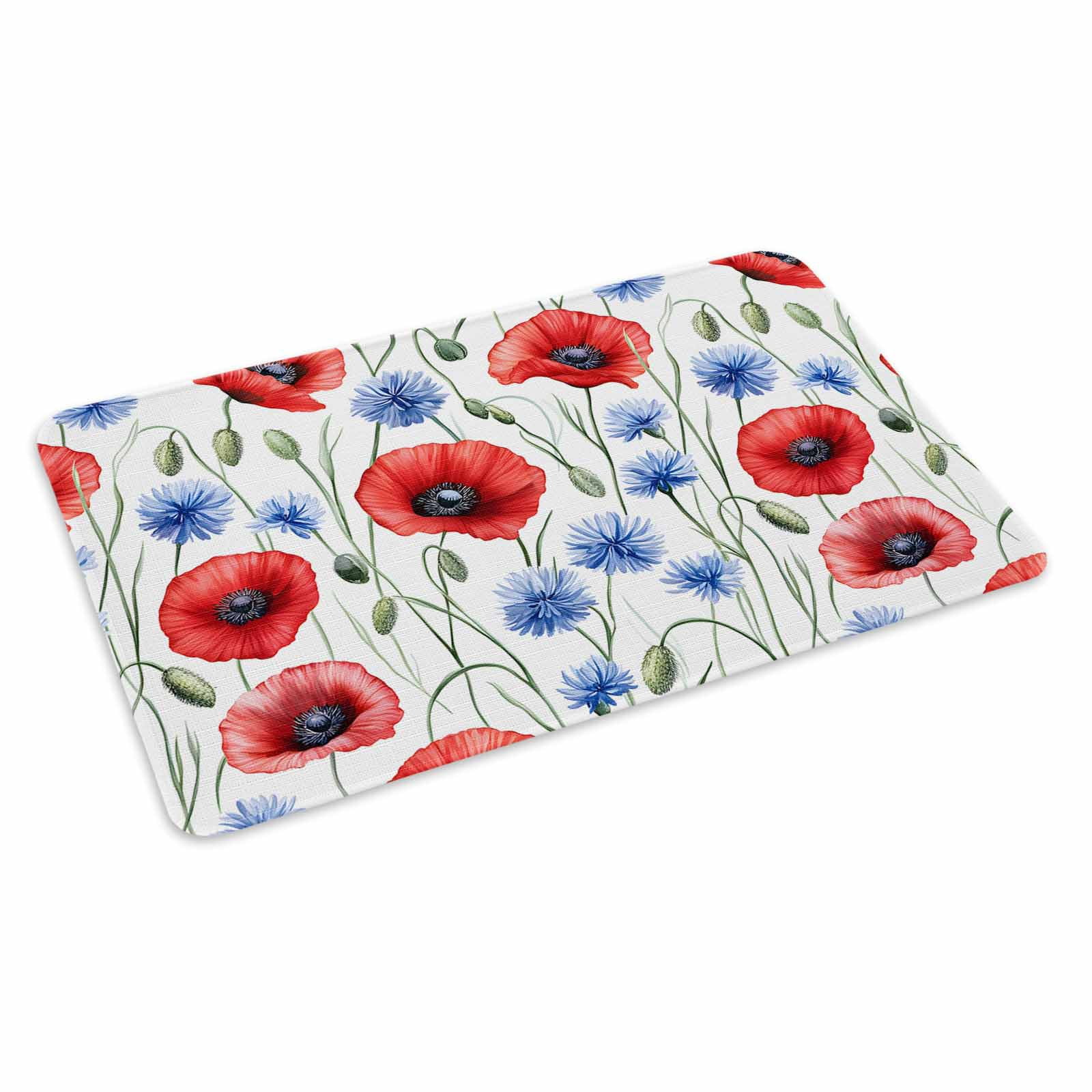 4th of July Flower Doormat Outdoor Entrance 20