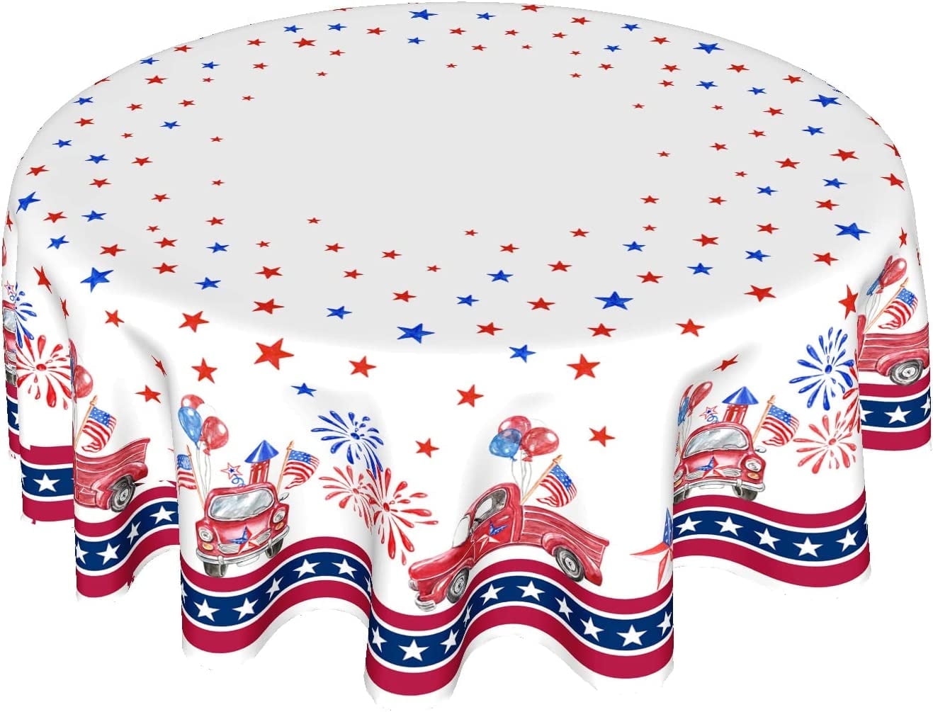 4th of july tablecloth walmart
