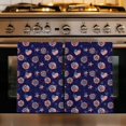 thumbnail image 1 of 4th of July Kitchen Towels Set of 4, Navy US Flag Independence Day Stars Red Stripes Absorbent Dish Towels for Kitchen, Microfiber Hand Towel, Quick Drying Tea Towel for Cleaning Dishcloths, 1 of 7
