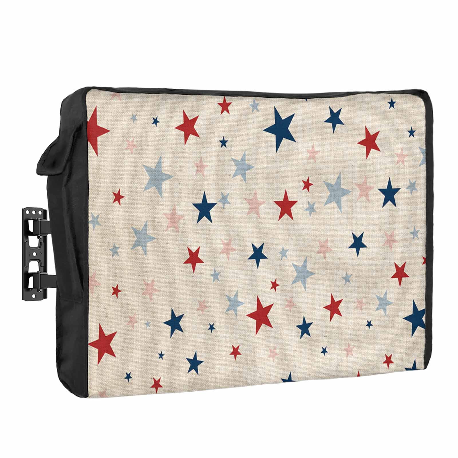 4th of July Outdoor TV Cover 50 Inch Red and Blue Stars TV Enclosure ...