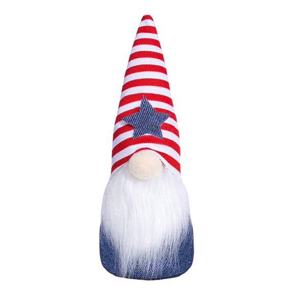 4th Of July Patriotic Decorations Independence Day Tomte Figurine Fourth Of July Memorial Day Tiered Tray Shelf Table Ornament And Teal Decorations 2022 Ornament Wolf Ornament Ornament Packs Ds9