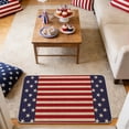 thumbnail image 1 of 4th of July Patriotic Door Mats 23.62x15.74 inch Independence America Decorative Liberty Stars Welcome Mat Bathroom Kitchen Entryway Floor Mats Non Slip, 1 of 6