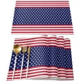 thumbnail image 1 of 4th of July Placemats Set of 4 American Flag Independence Day Tablemats for Dinner Table Stars Red White Stripe Non-Slip Washable Heat Resistant Table Mats, 1 of 6