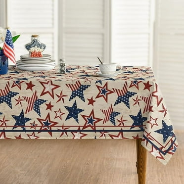 4th of july tablecloth walmart