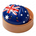 thumbnail image 1 of 4th of July, Steamed Bun Stress Relief, Soft Squeeze Bun, Realistic Bun Shape for Adult Office Desk Use and Gift for Colleagues on Festival, Independence Day, 1 of 9