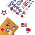 thumbnail image 1 of 4th of July Stickers Patriotic American Flag Decals 2 Pack Waterproof Removable Independence Day Sticker Sheet for Laptop Car Water Bottle Party Decorations by PALIFEUR, 1 of 6