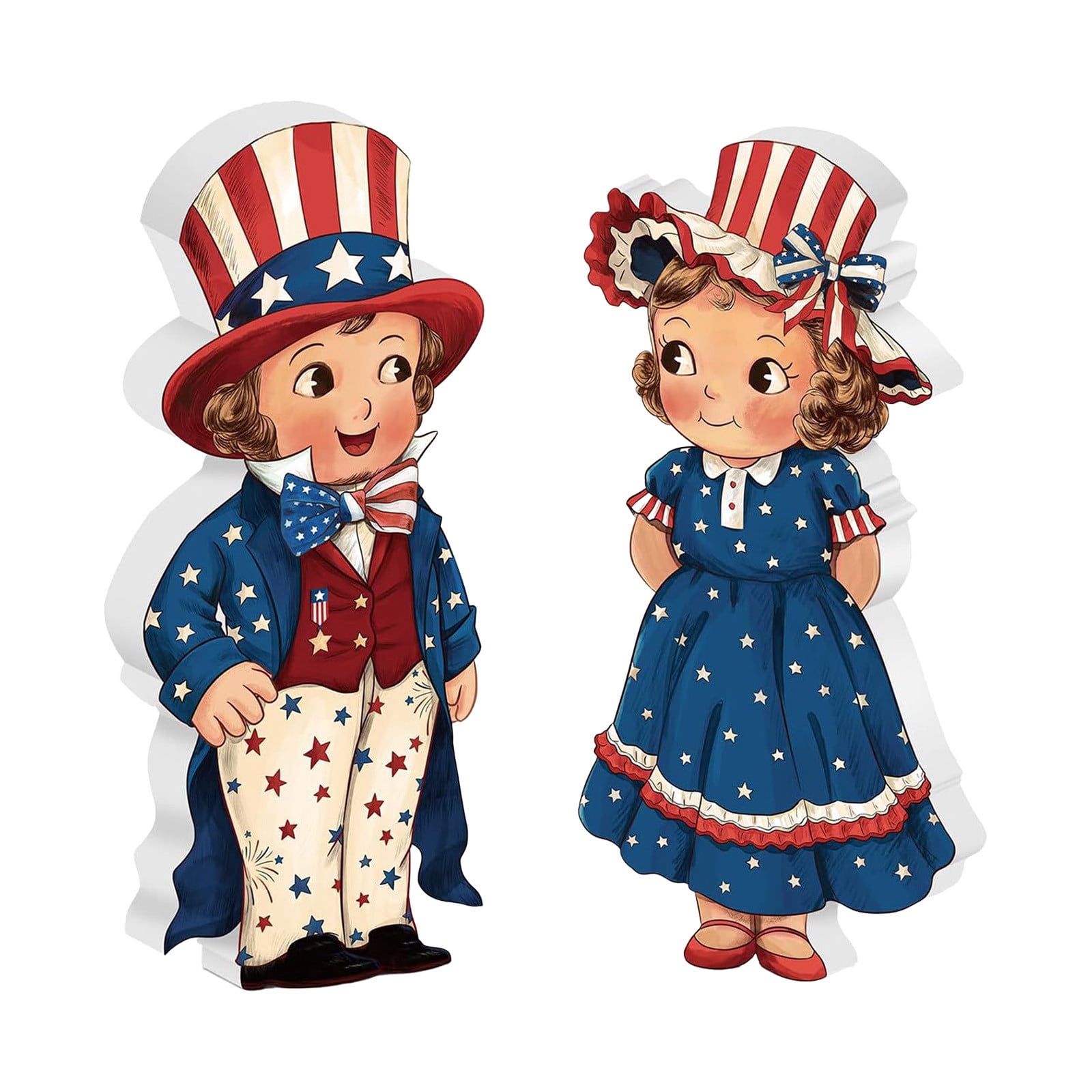 4th of July Table Centerpiece, Independence Day Patriotic Red White ...