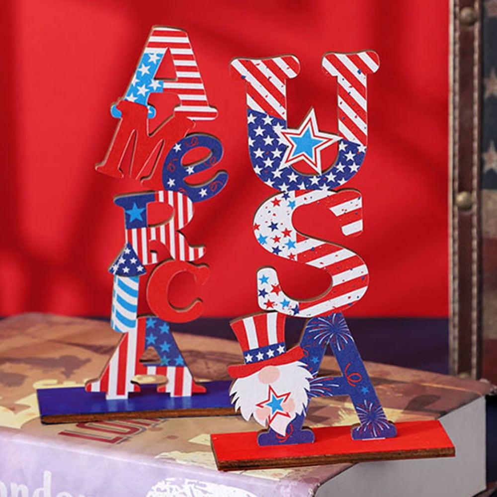 Patriotic Red Blue White Party Decorations for 4th July Independence Day  Memo