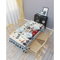 thumbnail image 1 of 4th of July Tablecloth US Flag Table Cloth for Rectangle Tables 60x102 inch Truck Stars Buffalo Check Patriotic Table Covers Waterproof Table Cloth for Holiday Party, Memorial, Independence Day, 1 of 5